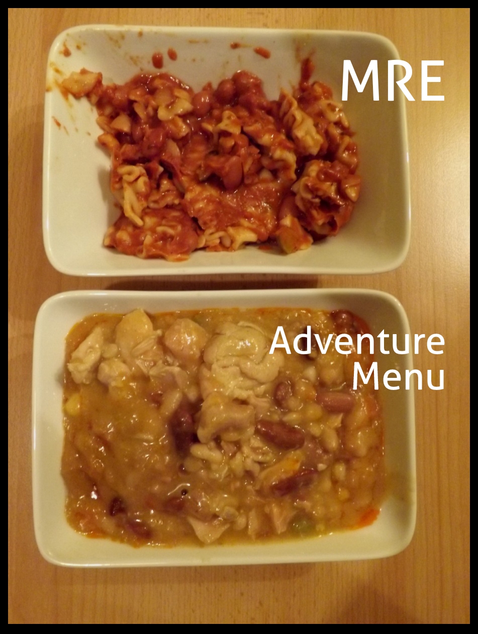 MRE vs. Adventure Menu
