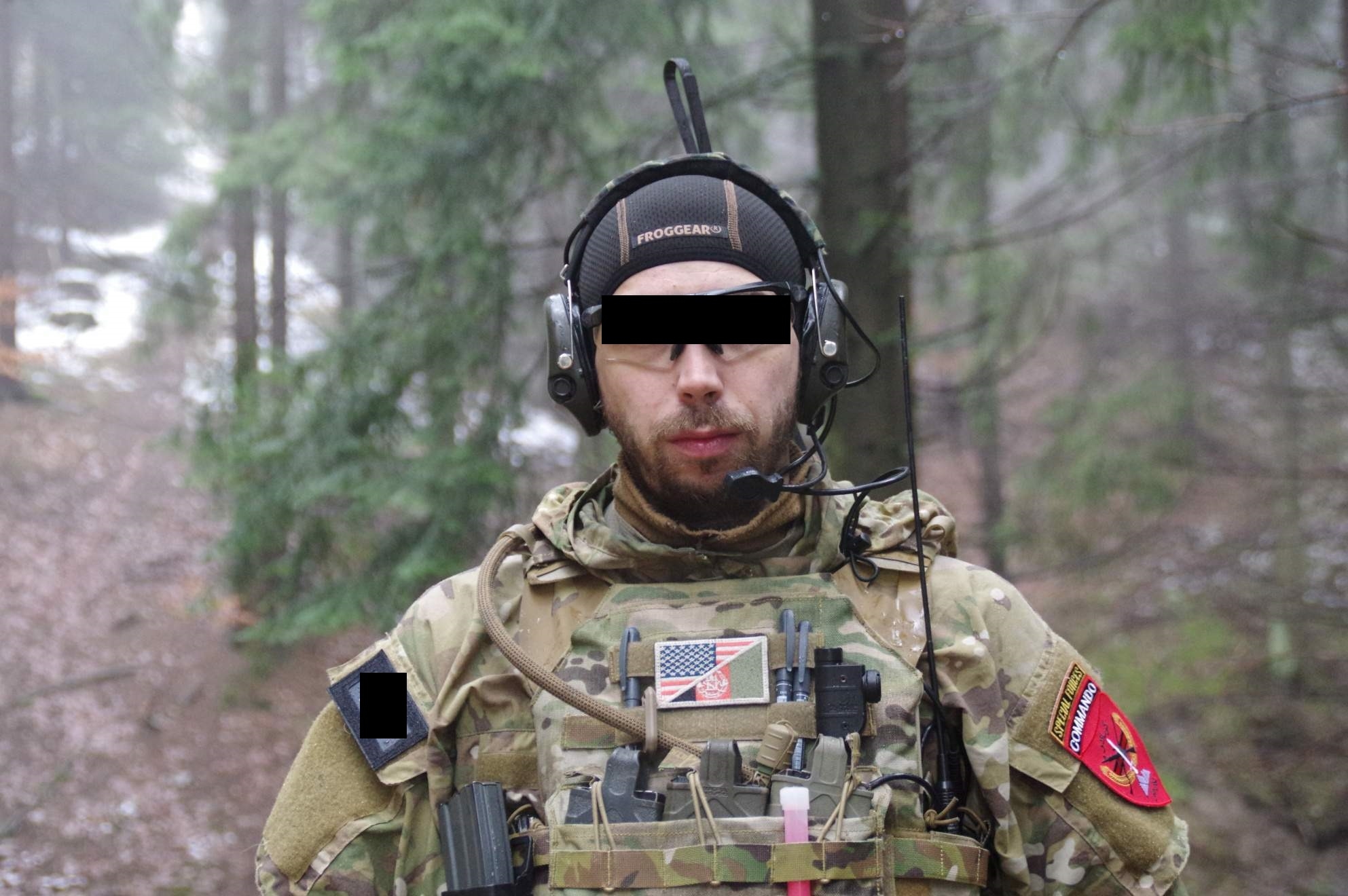 Low-profile čepice Froggear - nasazení